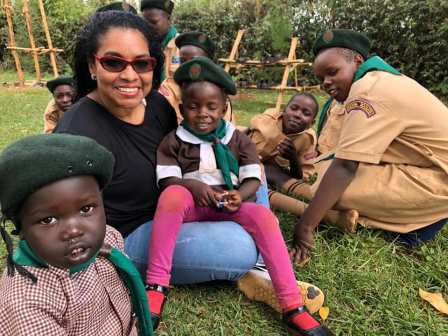 Departiendo en actividades Boy Scouts